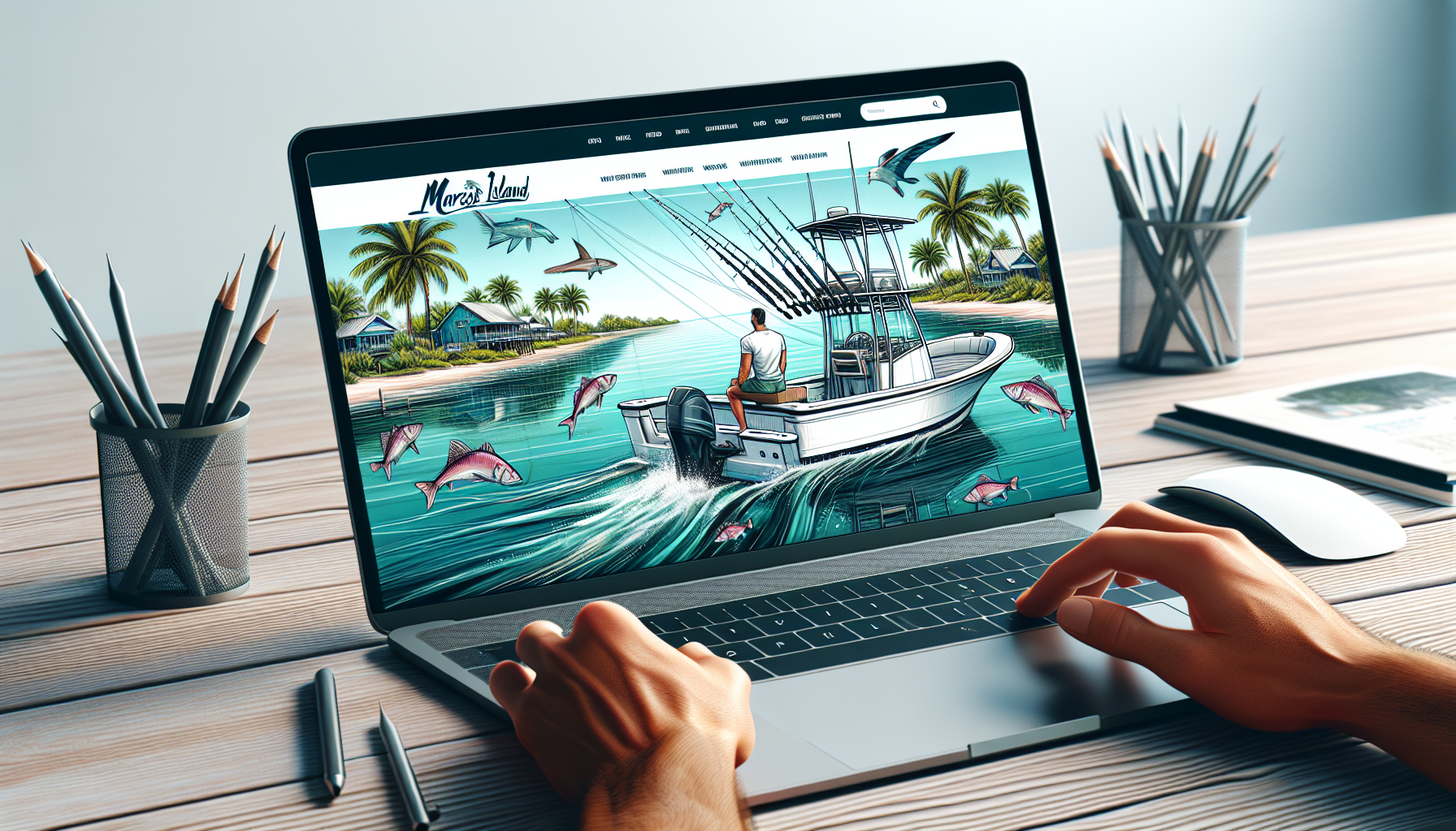 How a Marco Island fishing charter can turn last-minute tourist bookings into repeat local customers through smart website tweaks