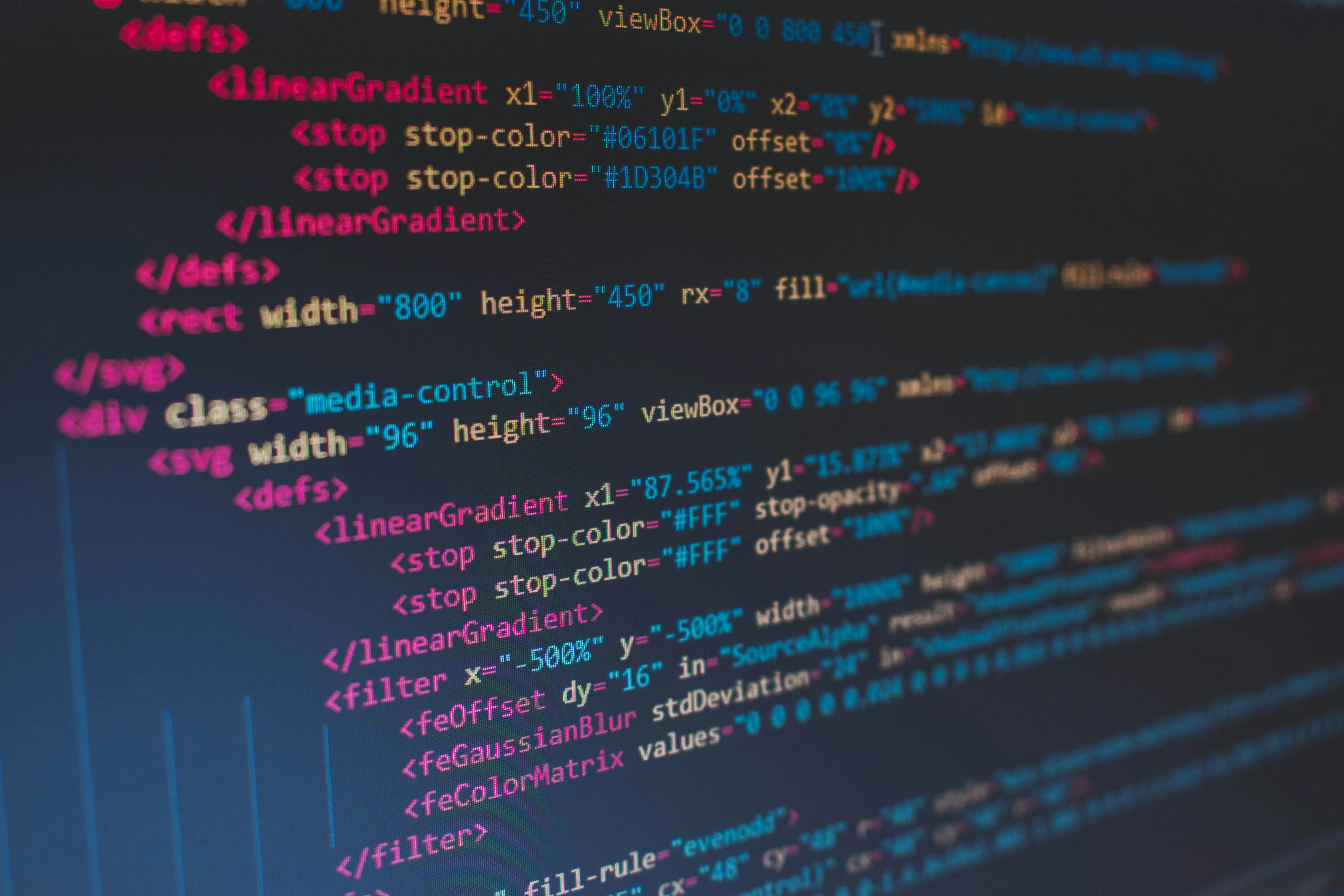 Website development in progress